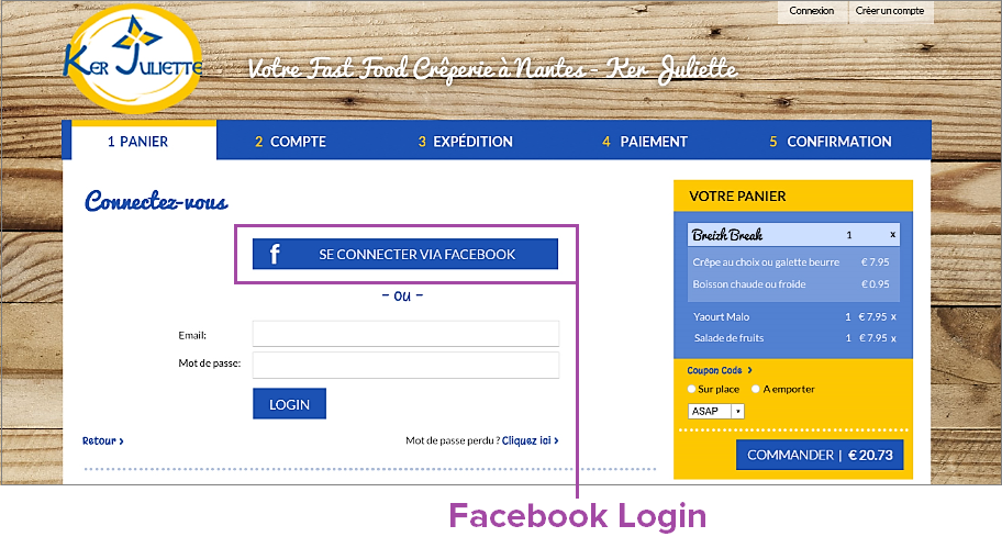 installer l'application facebook blackberry