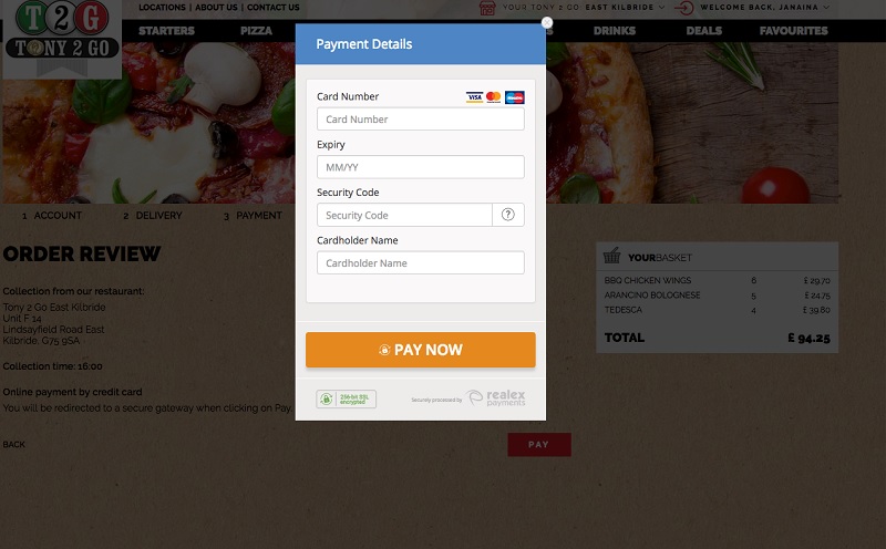 one-click payment