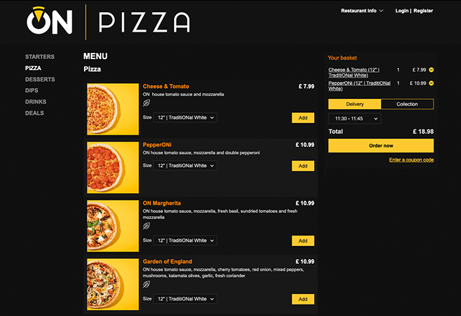 on_pizzas_portfolio_livepepper_online_ordering_site_restaurant