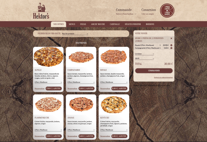 Hektors_Pizza_portfolio_livepepper_restaurant_site_de_commande_en_ligne