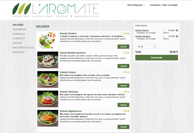 LAromate_portfolio_livepepper_commande_en_ligne_restaurant