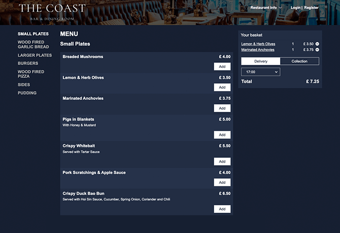 the_coast_bar_dining_room_portfolio_livepepper_commande_en_ligne_restaurant