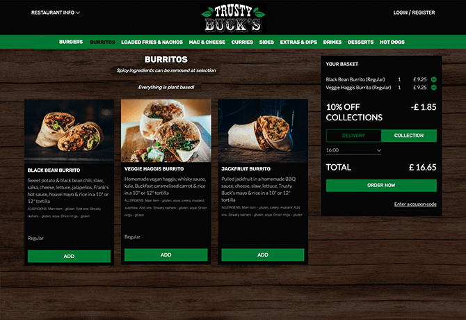 Trusty_Bucks_portfolio_livepepper_commande_en_ligne_restaurant