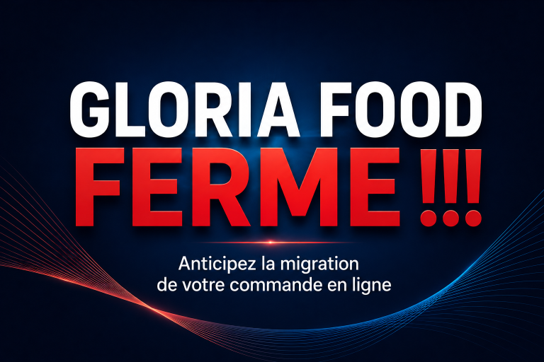 Fermeture de GloriaFood : migration vers LivePepper, alternative de commande en ligne pour restaurant